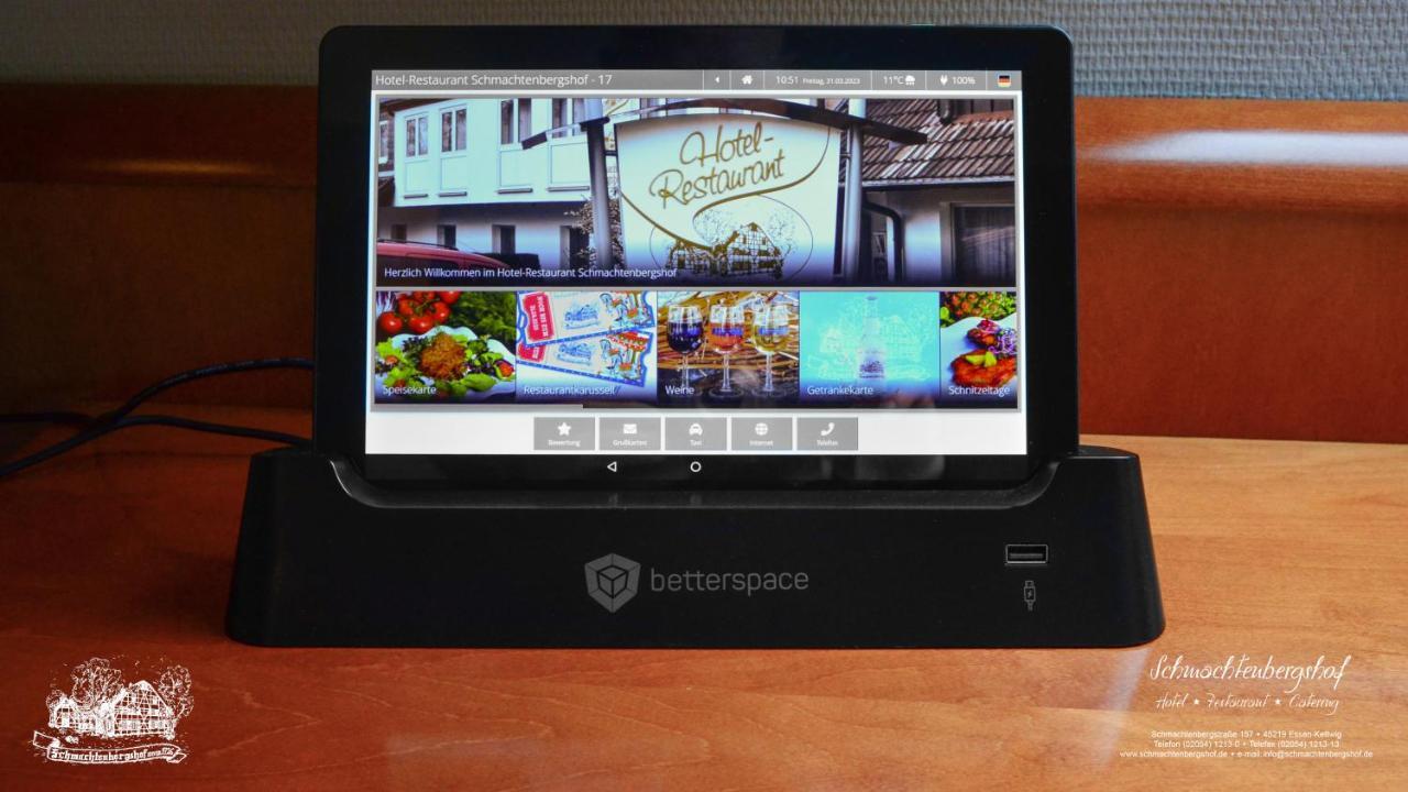 אסן Hotel-Restaurant Schmachtenbergshof מראה חיצוני תמונה
